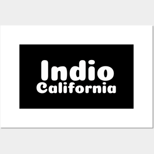 Indio California - Car Window Bumper Posters and Art